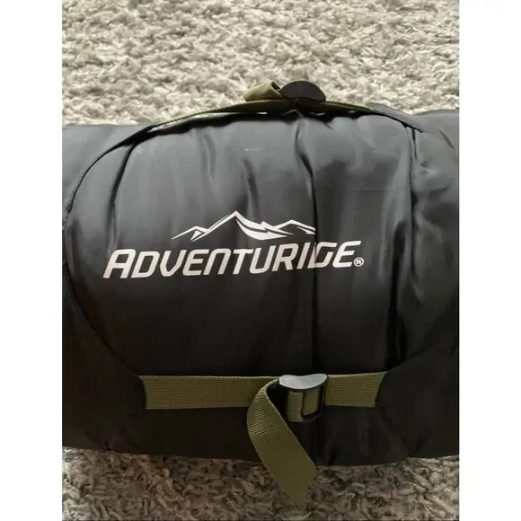 NEW Adventuridge GREEN puffer WEARABLE SLEEPING BAG FULL BODY sz M - Picture 4 of 6